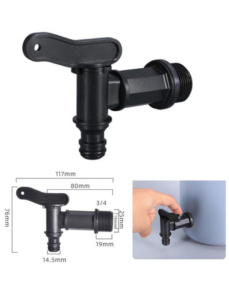 3/4 BSP Fresh Waste Water Tank Drain Tap Fit Caravan Boat Camper Van  Caravan | eBay