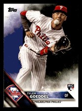 2016 Topps Update Tyler Goeddel RC Rookie #US247 Philadelphia Phillies Mint