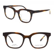 Hand Made Vintage 49mm Acetate Full Rim Eyeglass Frames Rx able Retro Glasses