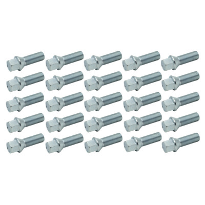 Wheel bolt wheel mounting SW17 M14x1.25 taper collar thread 28 mm 25 pieces YOU.S