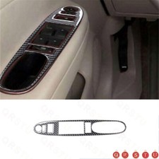 Cubierta de moldura de botón de ventana de fibra de carbono tipo A para Chevrolet Cobalt 2005-2010