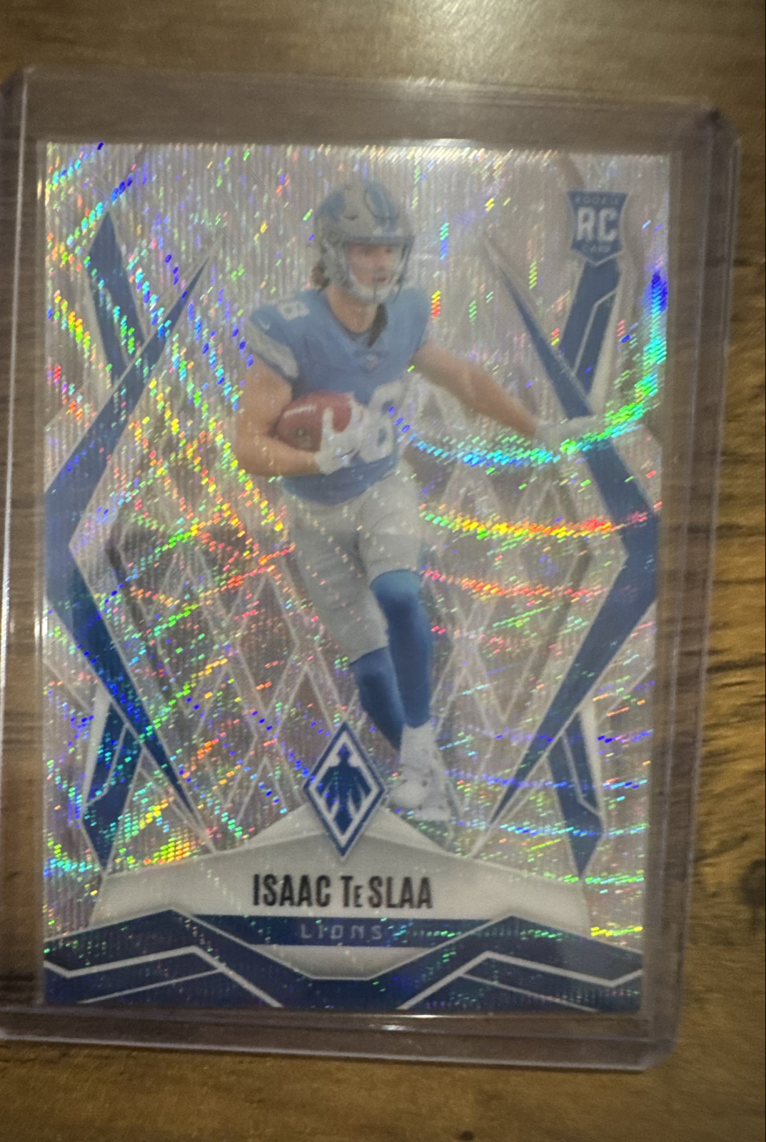 2025 Panini Phoenix - Rookies Isaac Teslaa #189 Wave /199 (RC)