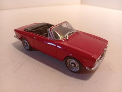1965 Alfa Romeo Guilia GTC Red Convertible Open Grani Partner 1/43 Good Condition