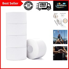 Sports Strapping Tape: 5 Rolls of 3.8cm x 10m Zinc Oxide for Active Lifestyles 0.34 per metre