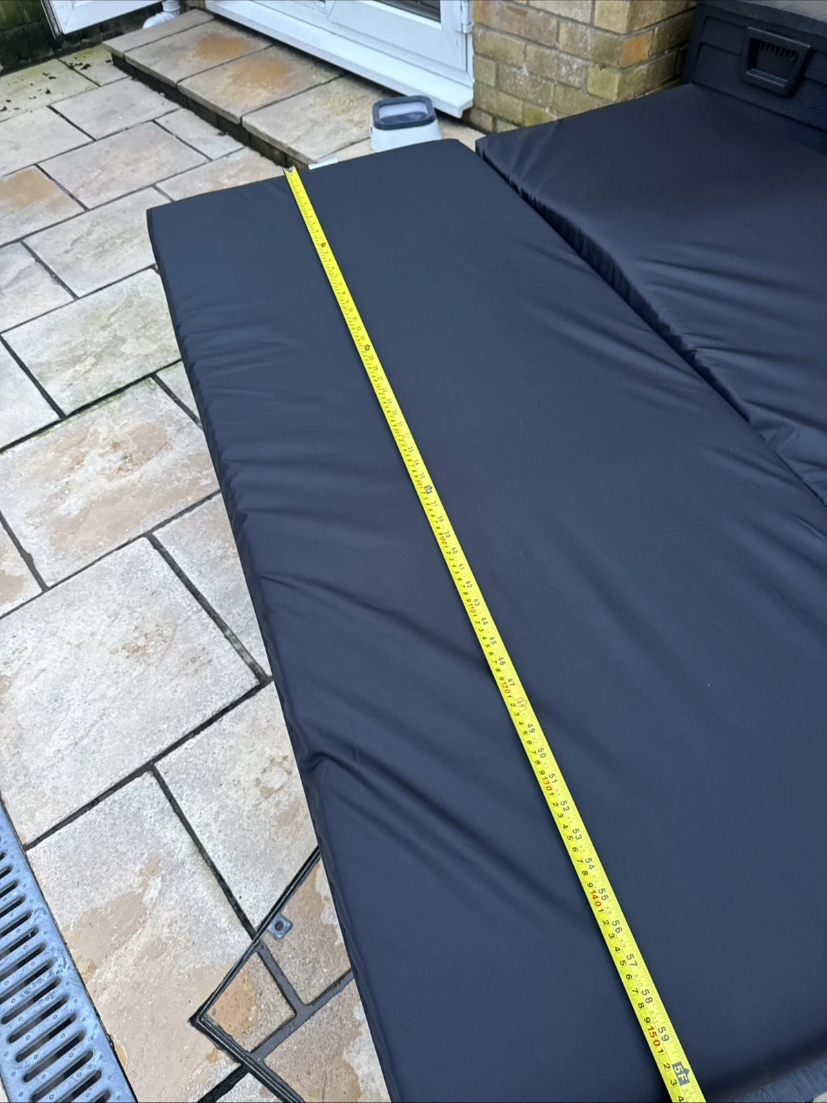 BESPOKE CAMPER VAN MATTRESS MEMORY FOAM WITH REMOVEABLE WATER PROOF ZIP COVER