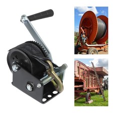 Verricello Manuale A Fune 800 Libbre Argano Sollevamento Rimorchio Barca Camion