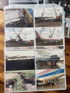 Lot Of Original Airplane Accident / Crash Investigation Photographs: Quebecair
