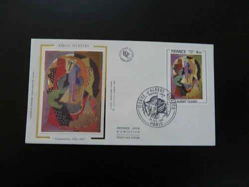 FDC France 1981 modern art painting Albert Gleizes (1)