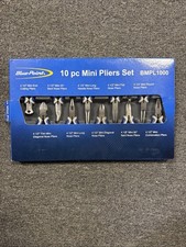 Blue Point By Snap On 10 Piece Mini Plier Set Bmpl1000
