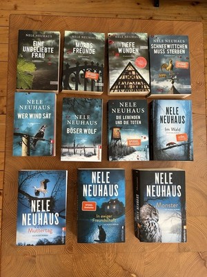 Nele Neuhaus Taunus Krimis komplette Reihe Bodenstein Kirchhoff