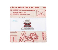 Riley Blake Lori Holt Type / Ography 5” Stacker B Charm Pack