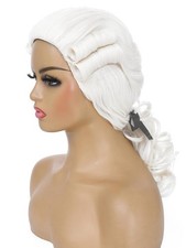 Judge Colonial Wig for Women,George Washington Colonial Costume Women,Hallowe...