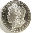 1880-S Ch Gem BU PL Proof-like All White  Morgan Dollar No Reserve
