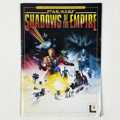 PC Star Wars: Shadows of the Empire BIGBOX INSTRUCTIONS First Edition Manual ...