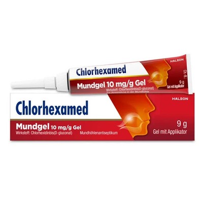 Chlorhexamed Mundgel 10mg/g Gel mit Chlorhexidin, 9 g, PZN 16124135