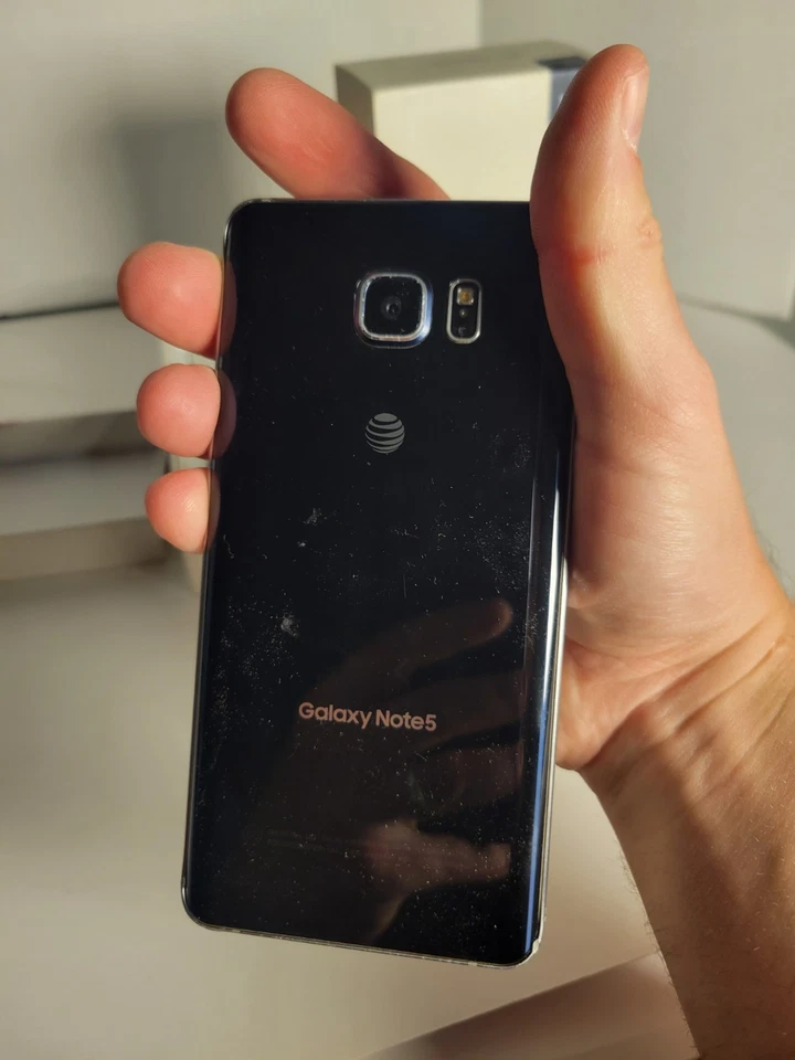 三星 Galaxy Note 5 32GB 黑色 AT&T 不充电 — 第 2/2 张图片