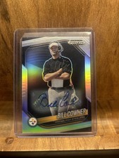 Panini 2025 Prizm Black Bill Cowher Autograph #118 Steelers