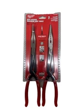 Milwaukee 48-22-6542 13" Straight Long Reach Pliers Set - 2 PC
