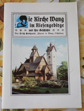 Die Kirche Wang Riesengebirge Erich Gebhardt holzkirche 1910 repro Schlesien GK