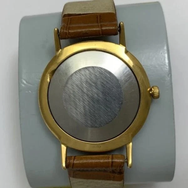 Raro Reloj Pulsera Poljot URSS Para Hombre Chapado en Oro 36mm Esfera Madreperla Foto 3 de 3