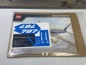 LEGO Creator Sculptures Boeing 787 Dreamliner 10177 In 2006 New Sealed Bags