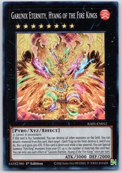 Garunix Eternity, Hyang of the Fire Kings - RA05-EN052 - Super Rare