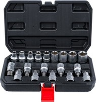 "Bit-Einsatz-/SteckschlüSsel-Satz | Antrieb Innensechskant 12,5 Mm (1/2\") | T-Pro"