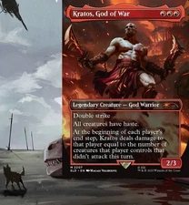 Kratos, God of War Commander Deck Double Damage Ready-to-Play Magic Red EDH
