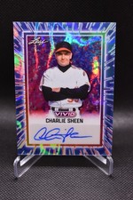 Charlie Sheen Signing Major League Autographs for 2014 Topps Archives Baseball 11