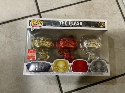 The Flash Funko Pop 3 Pack DC Comics