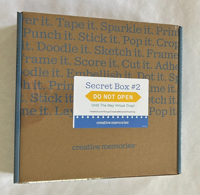 Creative Memories 2026 Secret Box #2 Still Sealed! Includes Ltd Ed Border Punch!