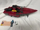 GI Joe Cobra Moray Hydrofoil Boat Near Complete Original with Lens & Figure 1985