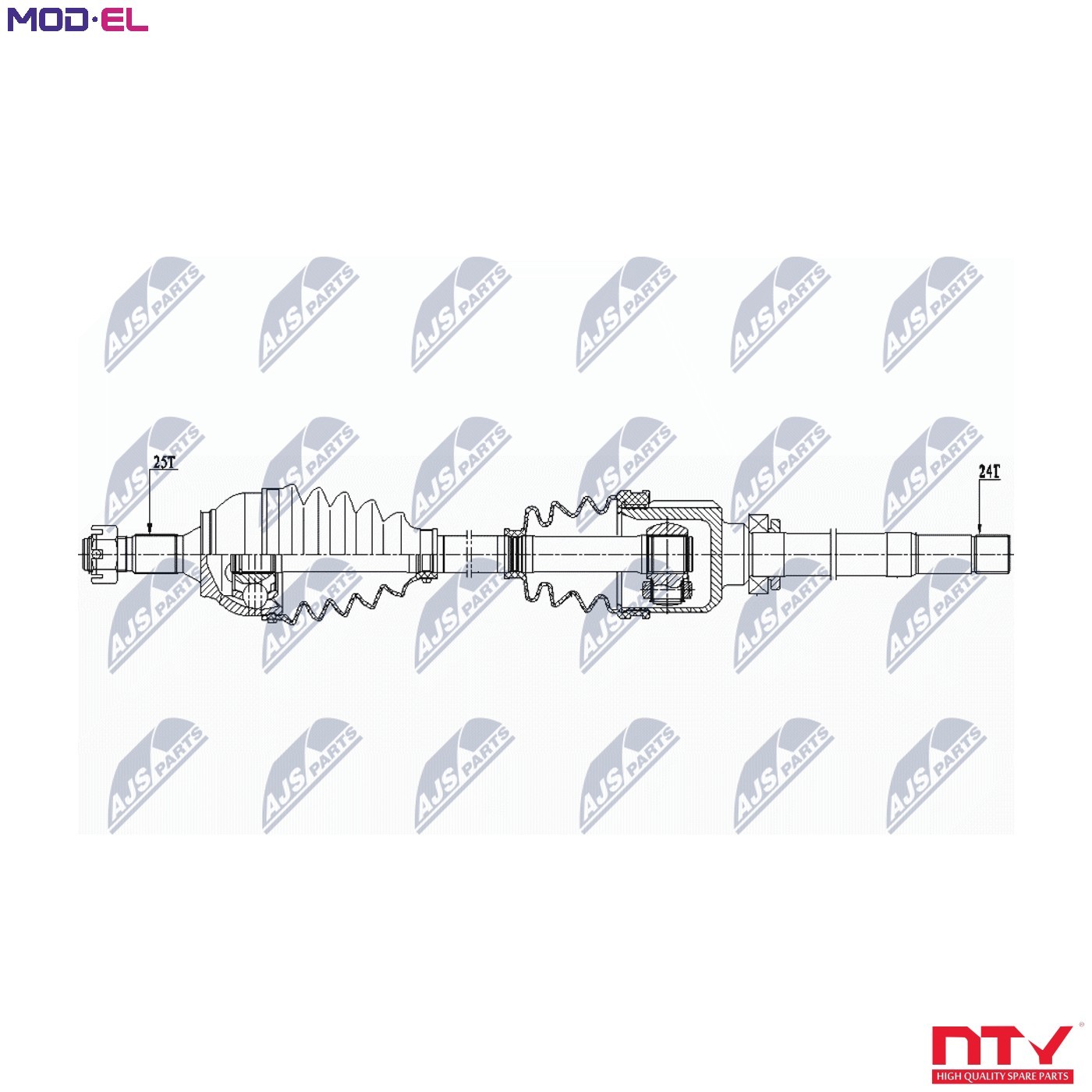 NPW-CT-079 NTY Drive Shaft for CITROËN,DS,PEUGEOT - Image 7
