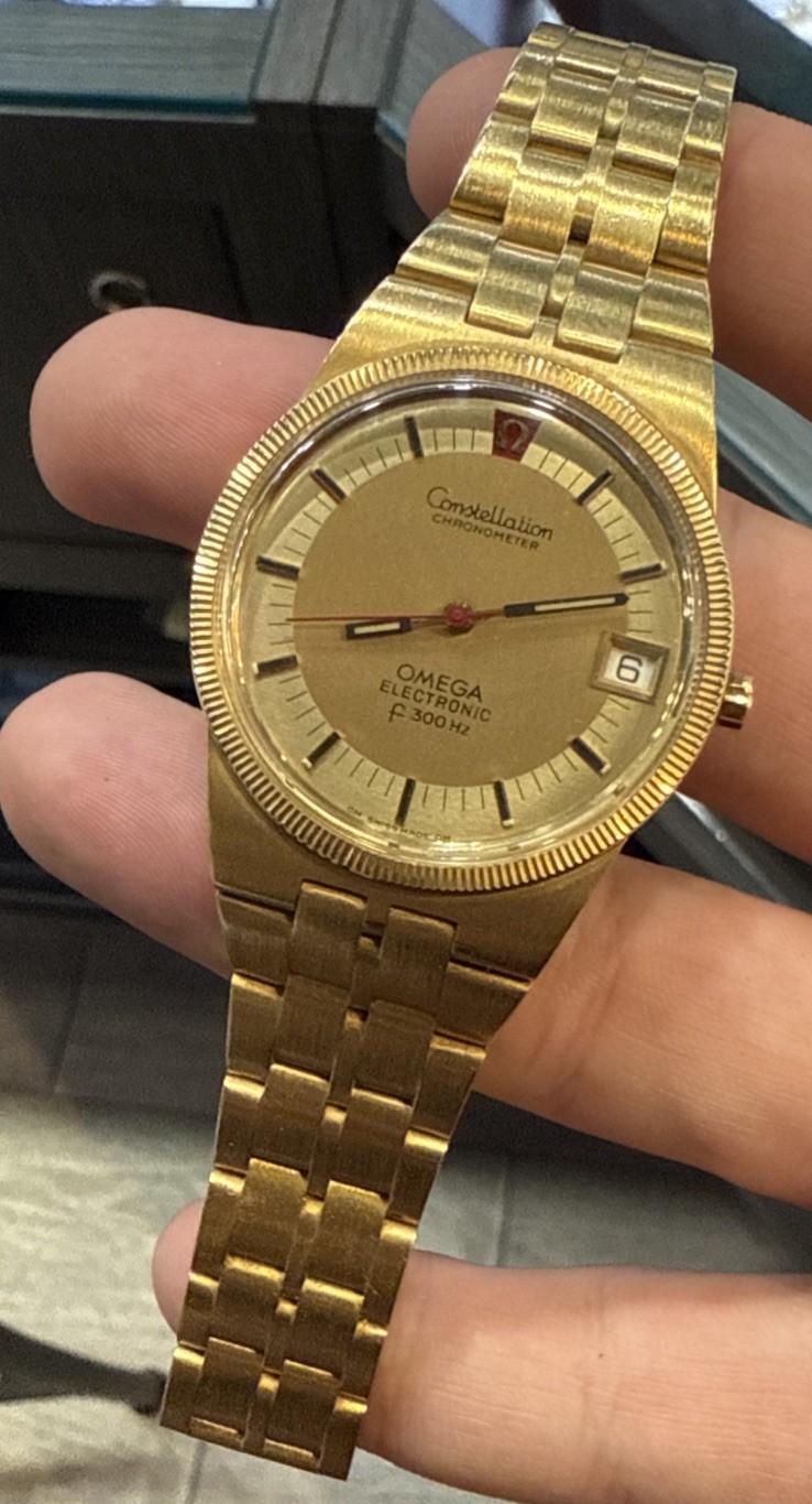 omega constellation watch Solid 18k - image 1