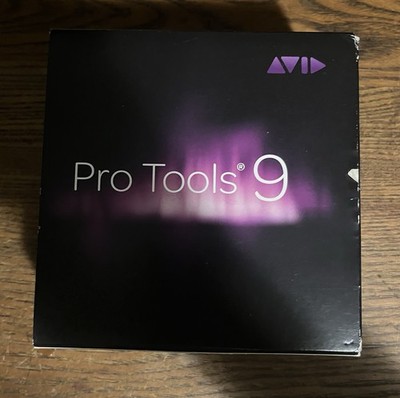 Avid Pro Tools 9 Software 3 Discs And Booklets No Key or ilock