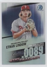 2020 Bowman Chrome Stat Tracker Ethan Lindow #ST-22 fm0