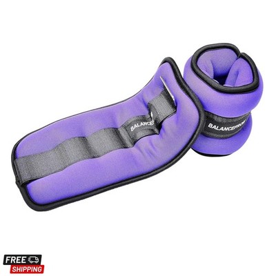 Fully Adjustable Ankle Wrist Arm Leg Weights, 1-20LBS, Multiple Options