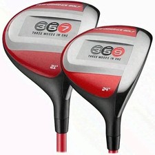 Performance Golf 357 359 Fairway Hybrid Bundle Soft Flex Right Handed