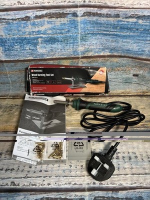 Parkside PBMK 30 A1 Holzbrennwerkzeug-Set Pyrographiestift verpackt 30 W