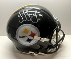 JuJu Smith-Schuster Autographed Pittsburgh Steelers Spd Replica Helmet -BAS COA