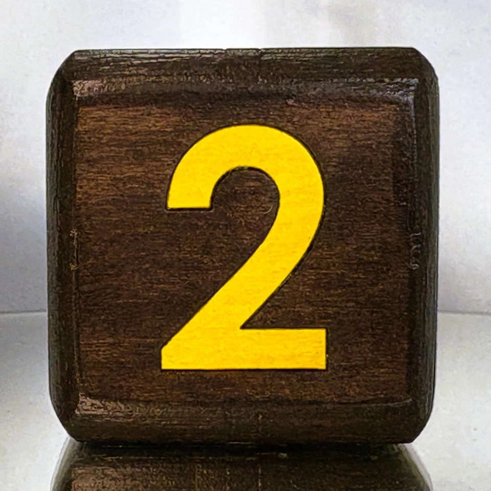 Banana Bounty - Forest Light Mosaic - Backgammon Doubling Cube 36mm - Image 2 of 4