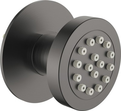 Cascada - Duschdüse, rund, Unterputzmontage - Titanium - NAC_D77K