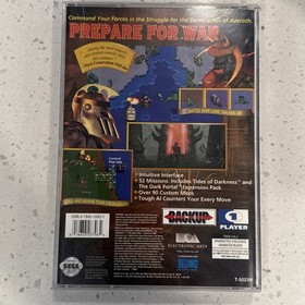 WarCraft II: The Dark Saga (Sega Saturn, 1997) - Complete CIB