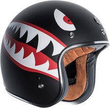 NEW Torc T-50 Retro TIGER 3/4 Open Face Motorcylce Street Helmet Size Medium