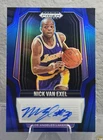 2024-25 Panini Prizm Black Signatures Nick Van Exel #SIG-EXE Blue Prizm Auto /49