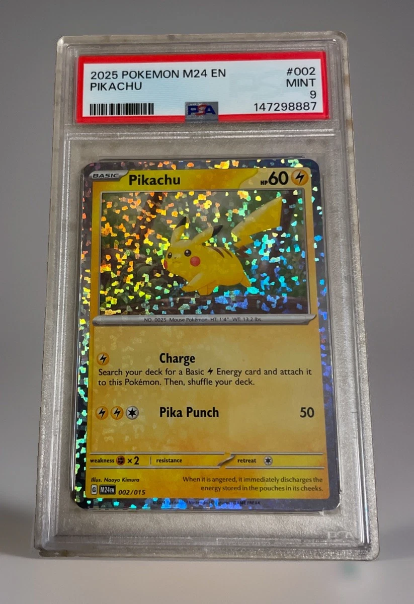 Pikachu Pokémon TCG Professional Sports Authenticator (PSA) Grade