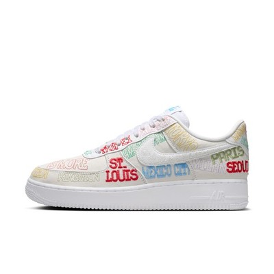 Nike Air Force 1 Low Unisex World Tour White II1549-100