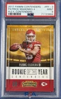 2017 PANINI CONTENDERS ROY ROOKIE CARD PATRICK MAHOMES RC #RY-3 PSA 9 MINT (e)