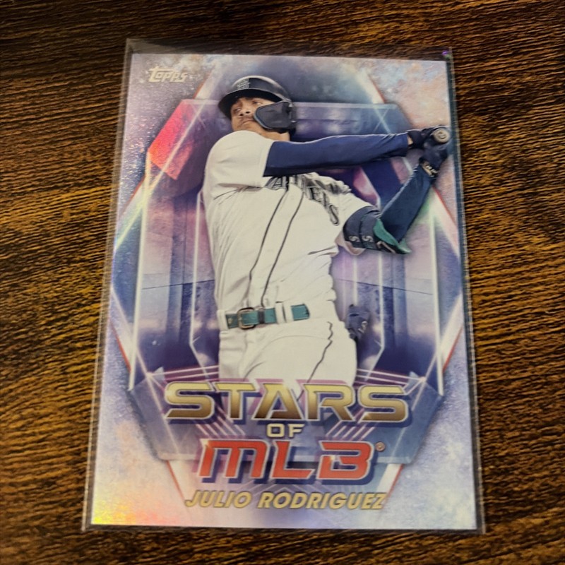 Topps Series 1 2023 Julio Rodriguez #SMLB-16 Mariners Stars of MLB Insert