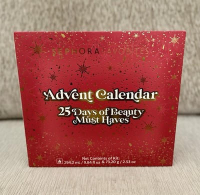 2025 Sephora Favorites Advent Calendar 25 Days Of Beauty Holiday NEW IN HAND